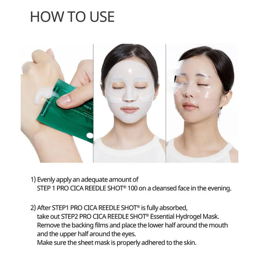 VT Cosmetics - Mascarilla Facial Reedle Shot 100 2 Step Mask