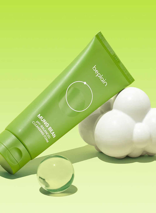 beplain - Espuma Limpiadora Mung Bean Ph-balanced Cleansing Foam 80ml