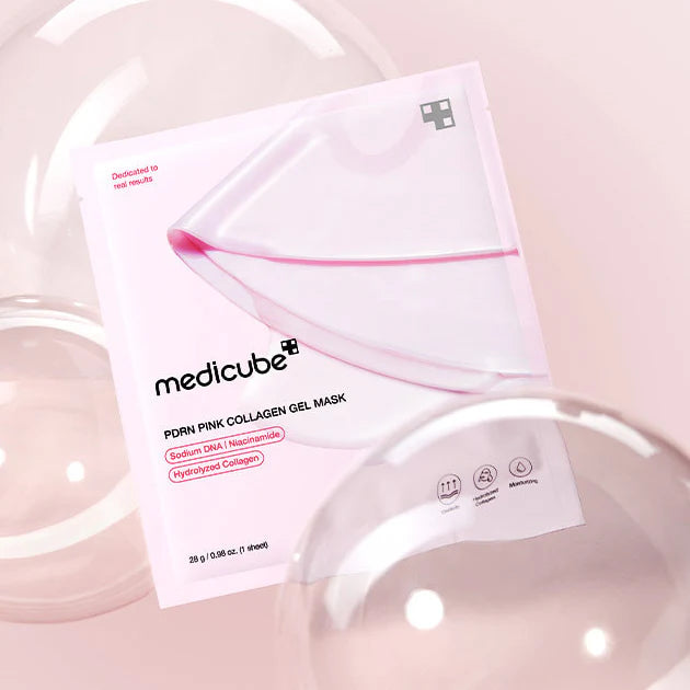 medicube - Mascarilla Facial PDRN Pink Collagen Gel Mask