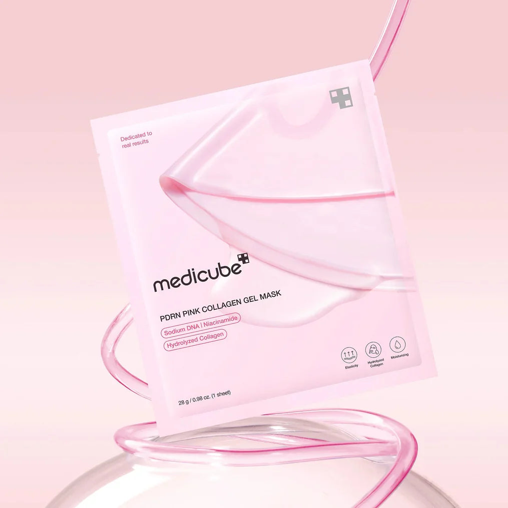 medicube - Mascarilla Facial PDRN Pink Collagen Gel Mask